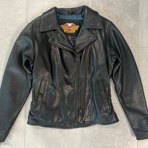 Harley-Davidson black leather jacket - women’s medium
